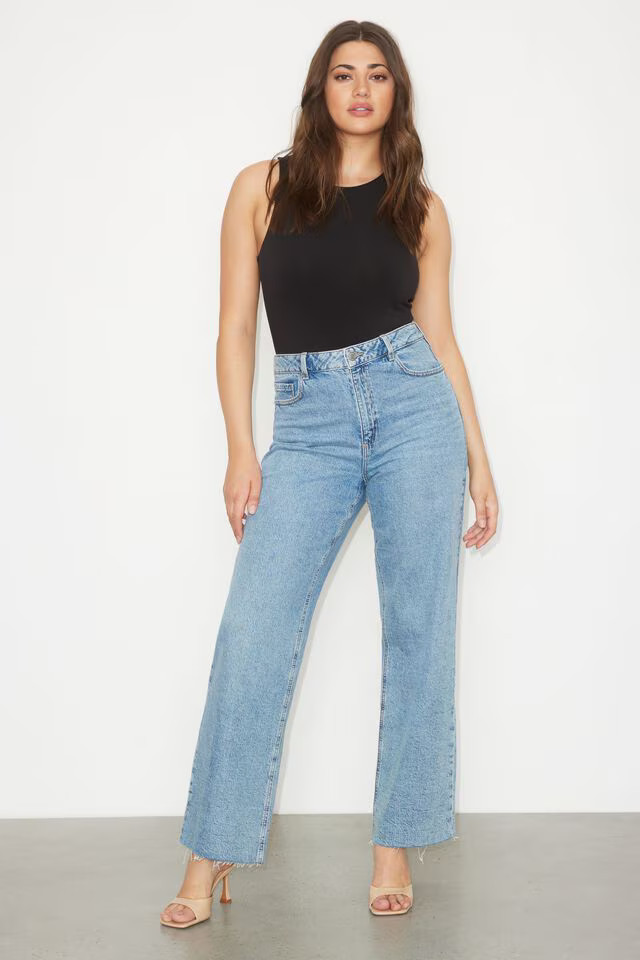 Heidi Wide Leg Jeans | Dynamite Clothing