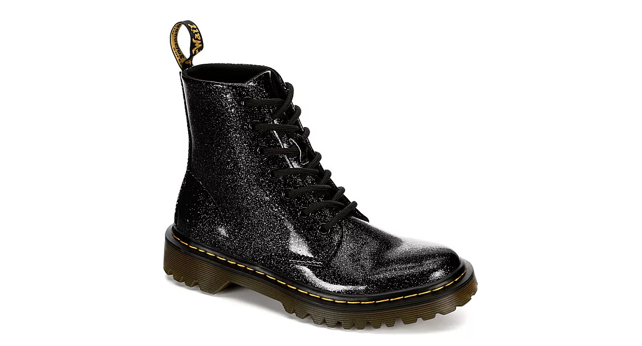 Dr.martens Womens Luana Combat Boot - Black | Rack Room Shoes