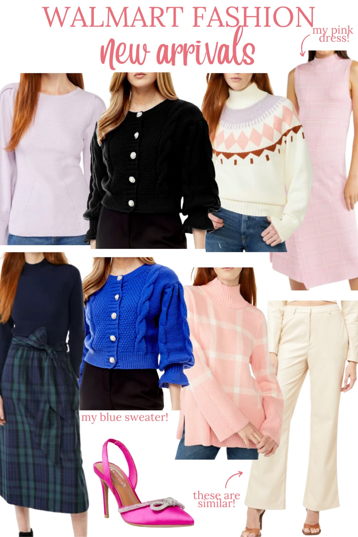 Walmart fashion favorites 

#LTKunder100 #LTKHoliday #LTKsalealert