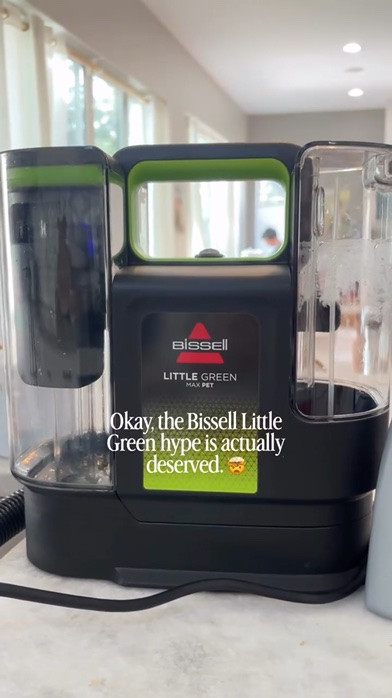 gifted by Bissell 
The Bissell Little Green worked insanely well. 🤯 We are officially impressed—and slightly horrified by what came out of our couch. 😂🧼🛋️ #ad @bissellclean 

@bissellclean #bissellpartner #cleaningessentials #toddlermom