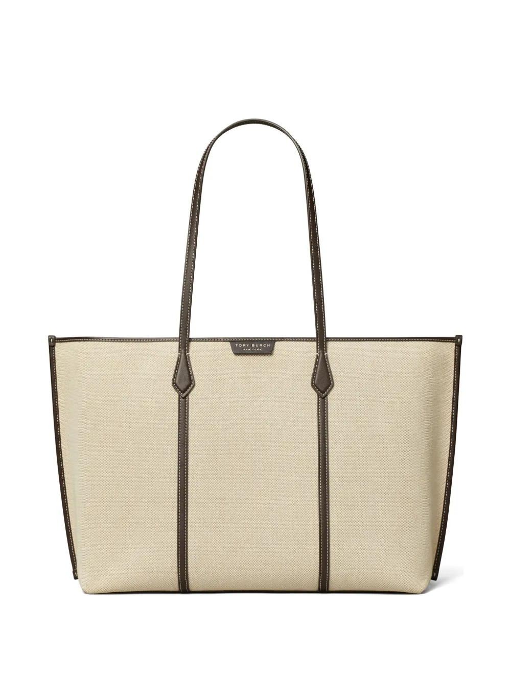 Tory Burch Perry canvas tote - Neutrals | Farfetch Global