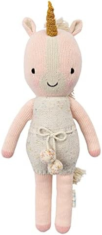 Ella The Unicorn Little 13" Hand-Knit Doll – 1 Doll = 10 Meals, Fair Trade, Heirloom Quality, H... | Amazon (US)