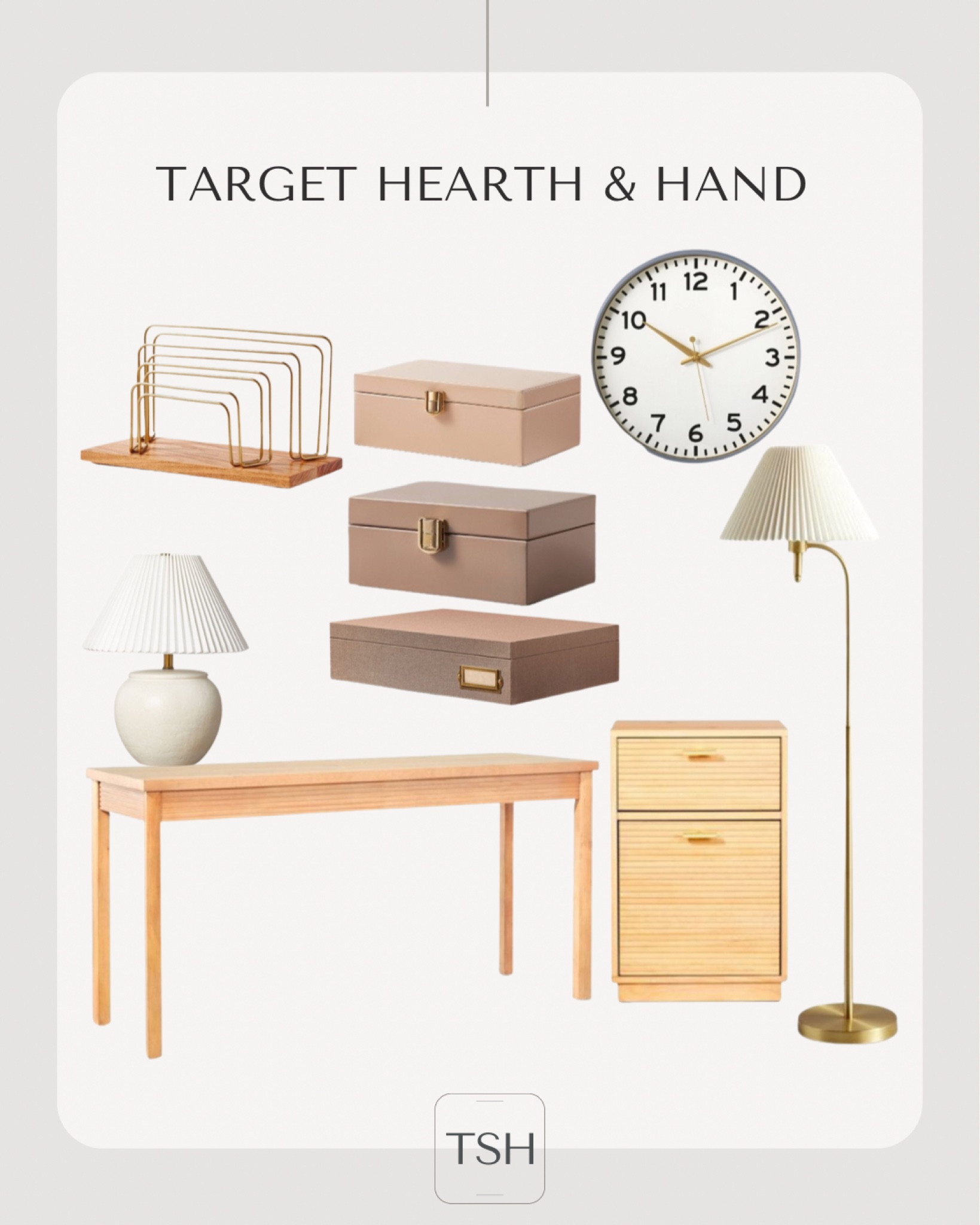 Target Hearth & Hand Magnolia new arrivals, home office, organizing, desk, office storage 

#LTKunder50 #LTKFind #LTKhome