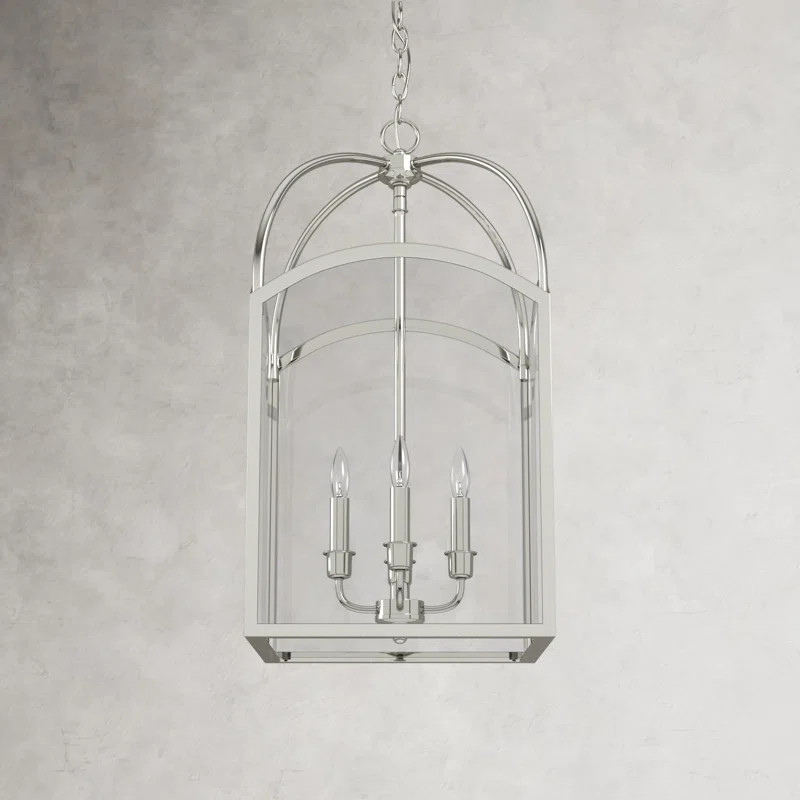 Devansh 4 - Light Lantern Geometric Chandelier | Wayfair North America