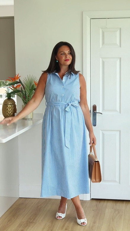Saw this dress from New Look and wanted to give it a go on my size 14 body and it was a win! 

Great for summer with the lightweight material too. 

My bra is old M&S I’m currently on the hunt for a new one but linked some new M&S ones. 

My shoes at Lotus Shoes. And my earrings from my own website Fiorella Earrings

#LTKsummer #LTKuk #LTKmidsize
