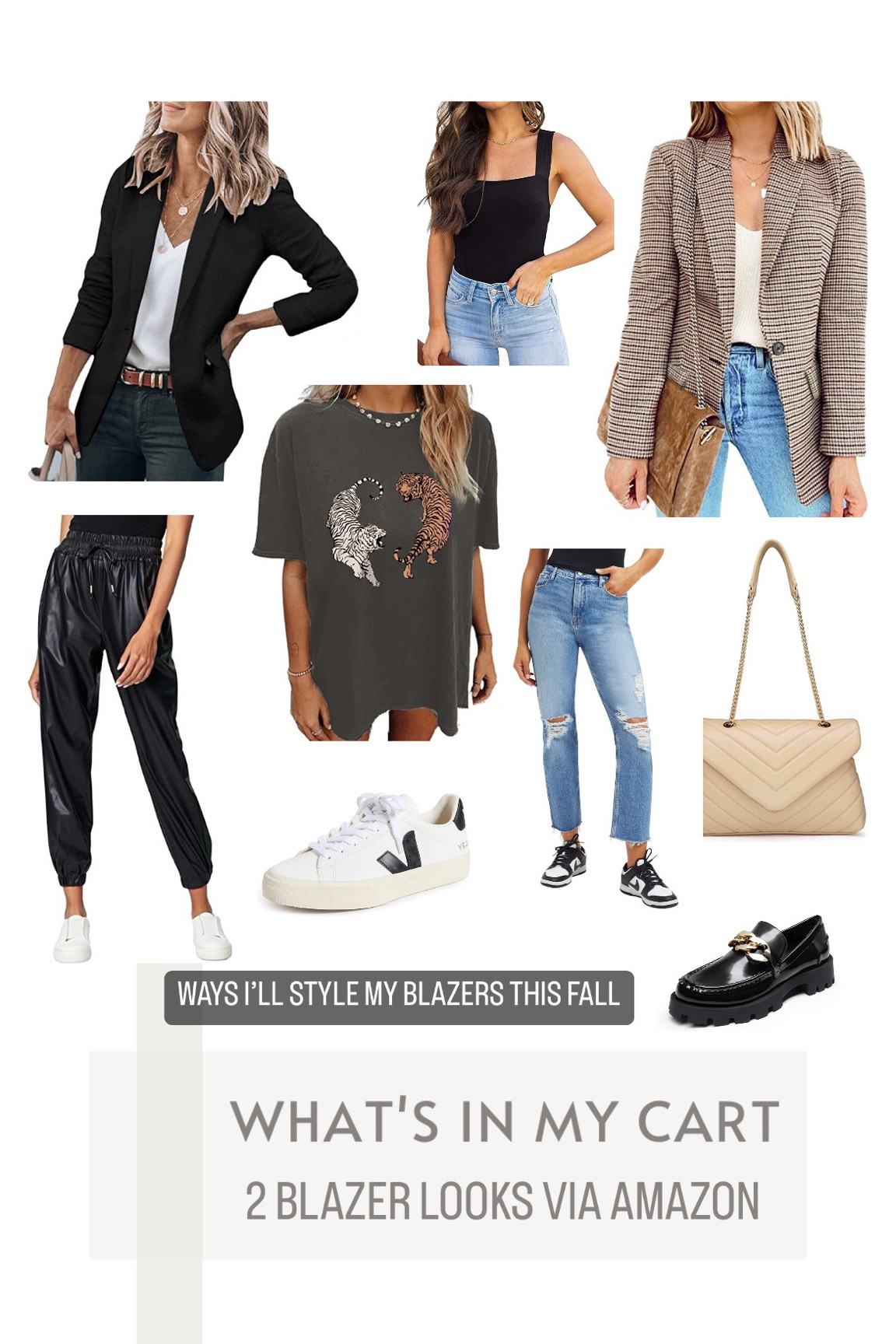 2 Ways To Style Blazers This Fall, With Amazon!! 🍂 

#LTKstyletip #LTKunder100 #LTKSeasonal