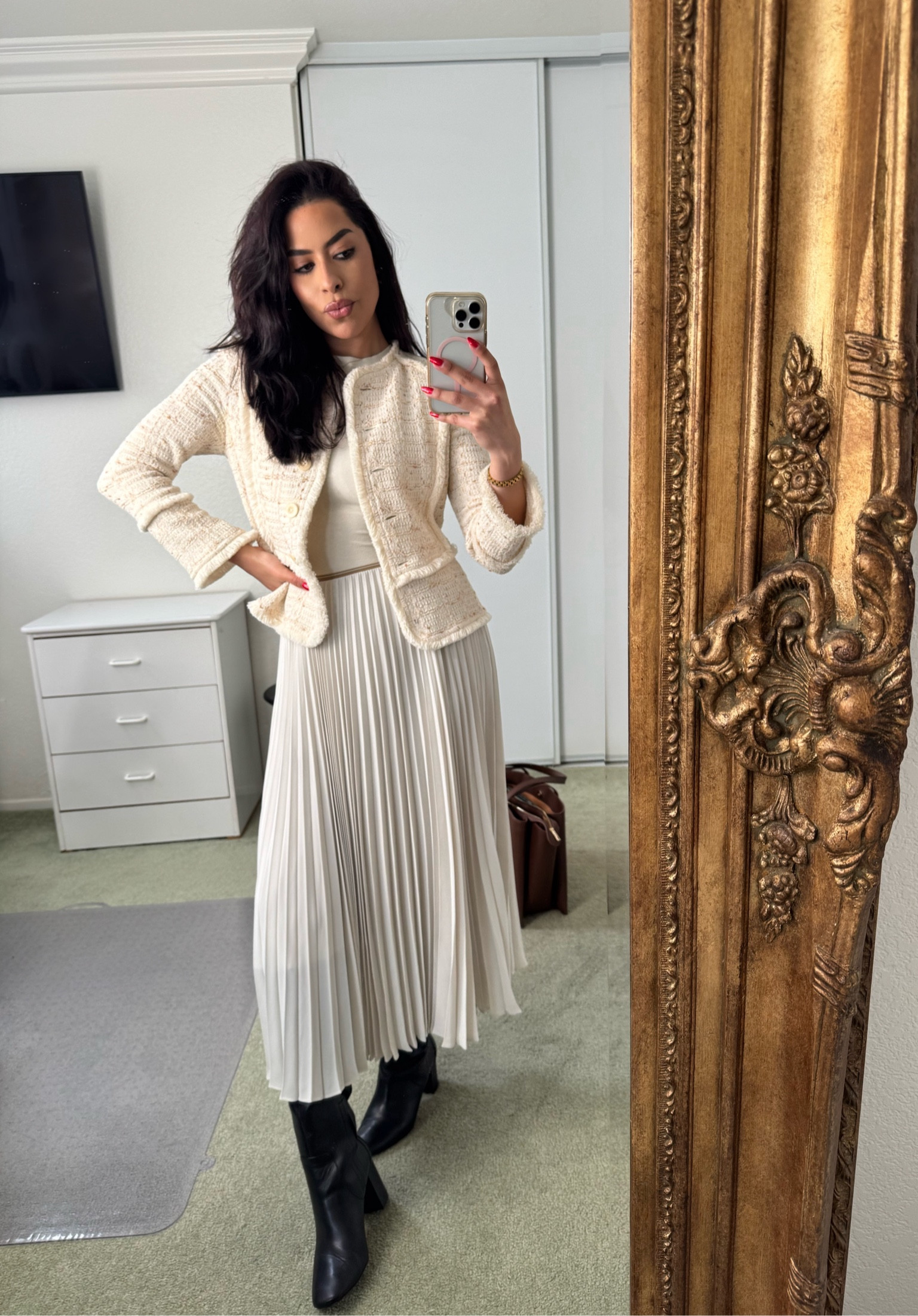 This outfit is so comfy and chic. I’ve been trying to incorporate more cream and light tones into my wardrobe lately. I’ve been loving ivory and taupey-nude monochrome outfits with black or brown accents (belt, bag, shoes). I love how light colors look so elevated and sophisticated without much effort.🤍

#LTKStyleTip #LTKBeauty #LTKWorkwear