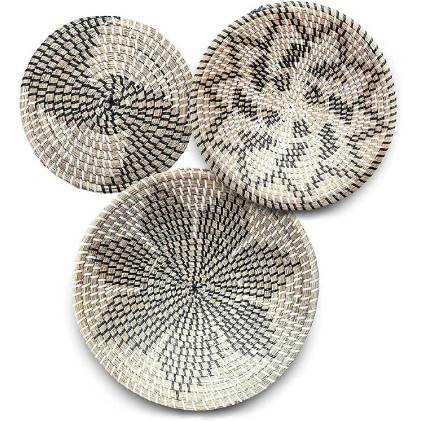 Handmade Seagrass Abstract Wall Decor | Wayfair North America