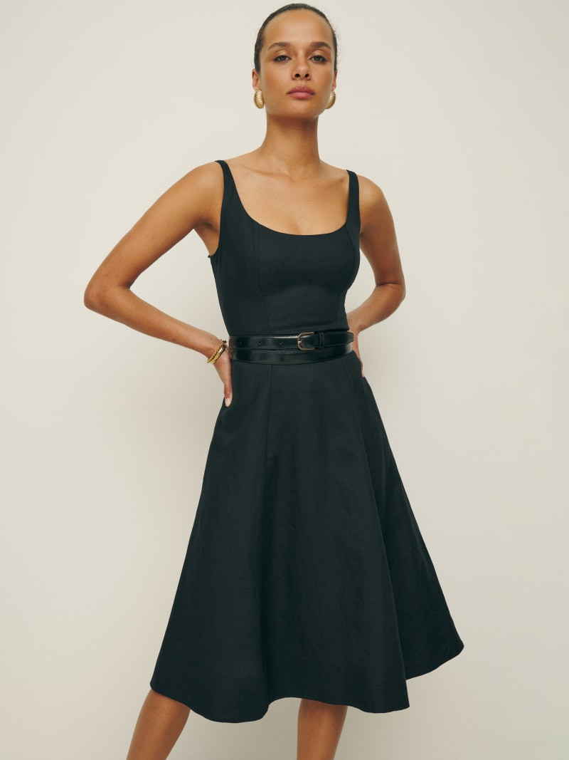 Magnolia Linen Dress | Reformation (Global)