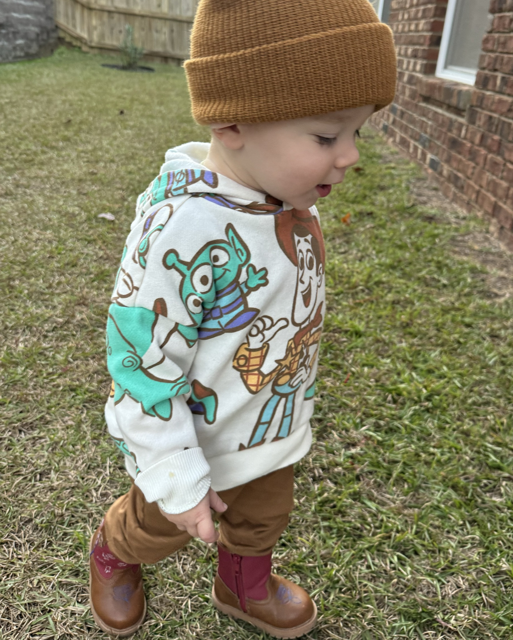 If your toddler loves woody as much as mine does - Walmart is where it’s at!!  This Toy Story hoodie comes in a set and looks like it came from Zara! The little cowboy boots are easy to get on and adorable!

#LTKFamily #LTKKids #LTKBaby