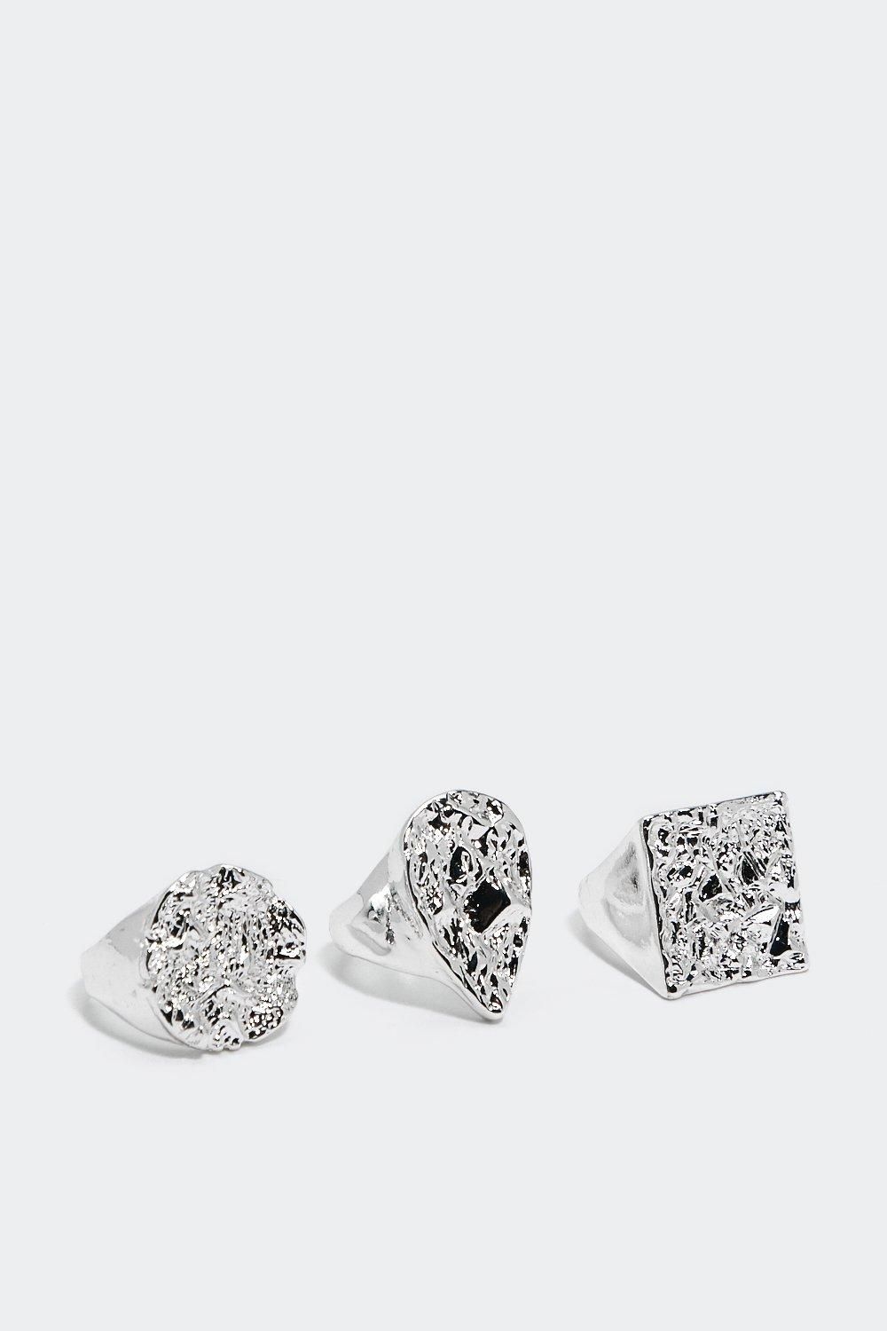 Etch For More 3-pc Ring Set | NastyGal (US & CA)
