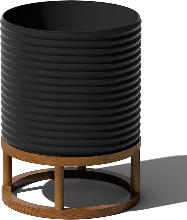 Veradek Mod Series Raised 13" Short Planter for Patio & Backyard | Durable Plastic-Stone Material... | Amazon (US)