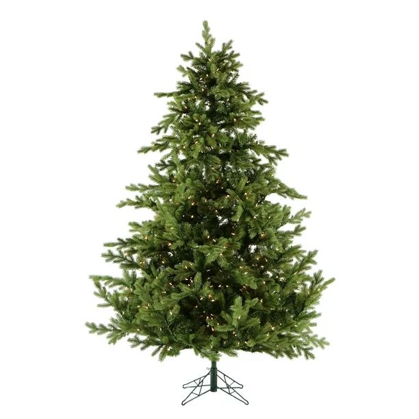 Fraser Hill Farm 12-Ft. Foxtail Pine Artificial Christmas Tree with Clear LED Lighting - Walmart.... | Walmart (US)