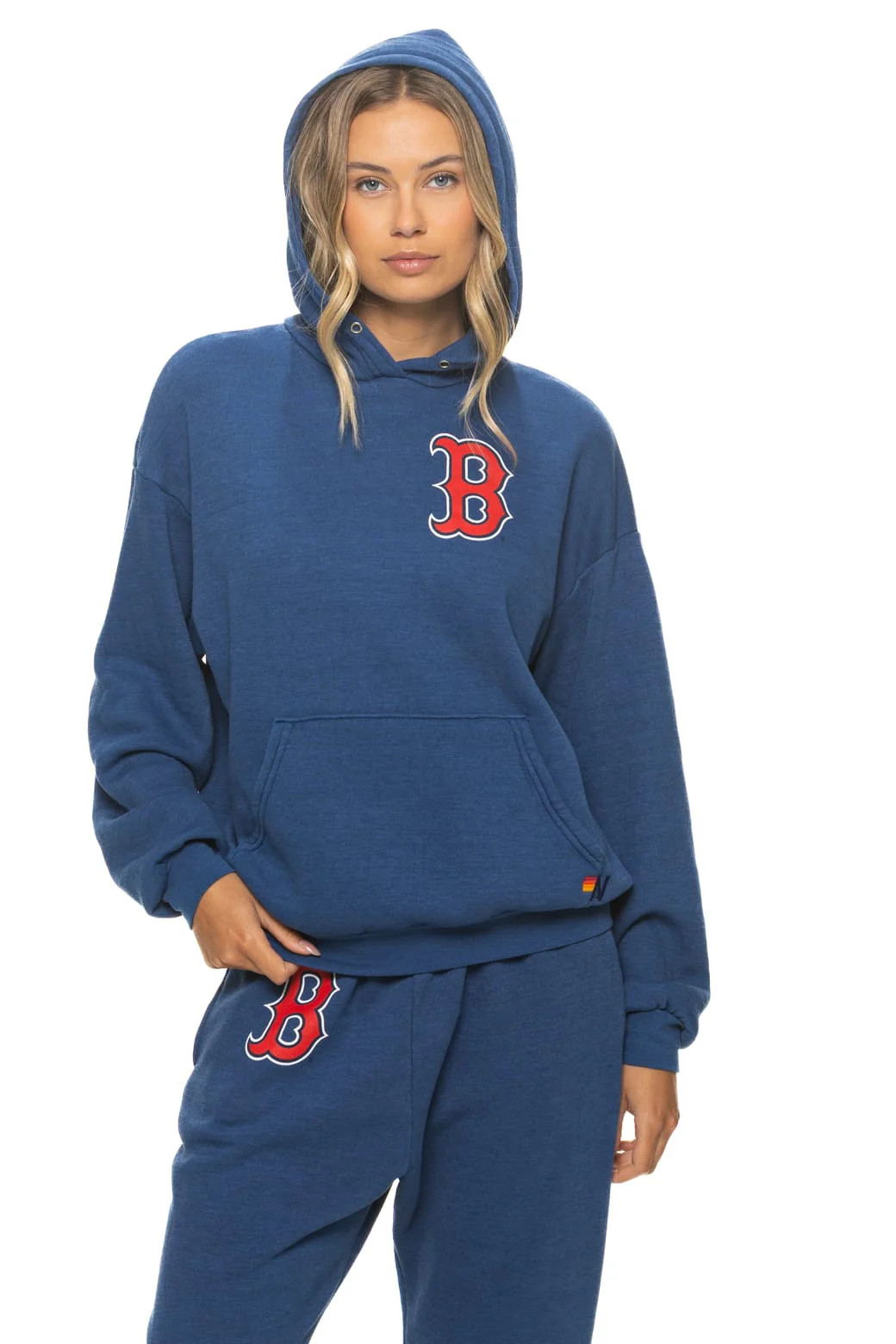 BOSTON RED SOX 2026 RELAXED PULLOVER HOODIE - ROYAL | Aviator Nation