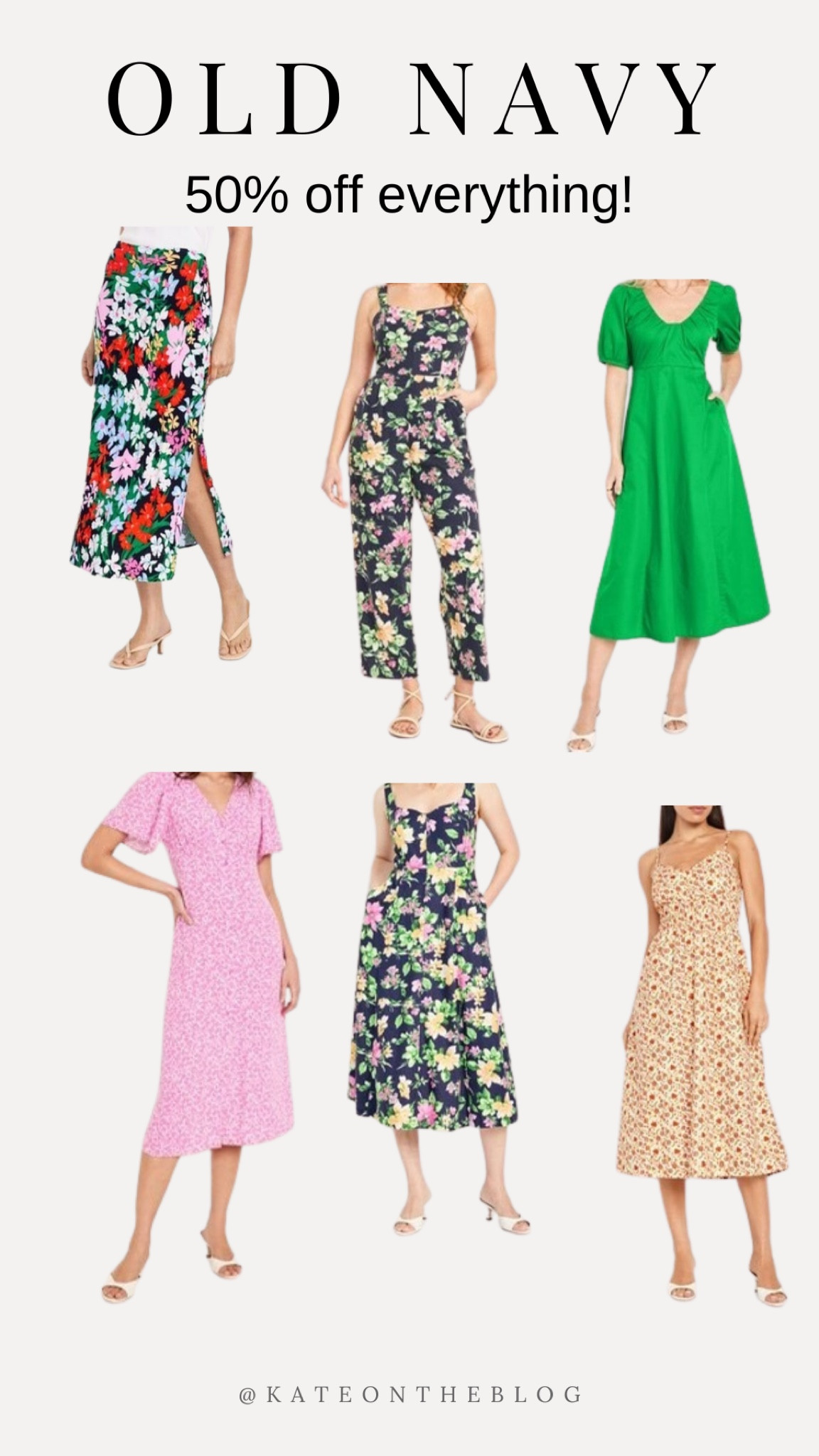 Old Navy 50% off everything! Run for these spring dresses and florals 😍

#LTKstyletip #LTKSeasonal #LTKfindsunder50