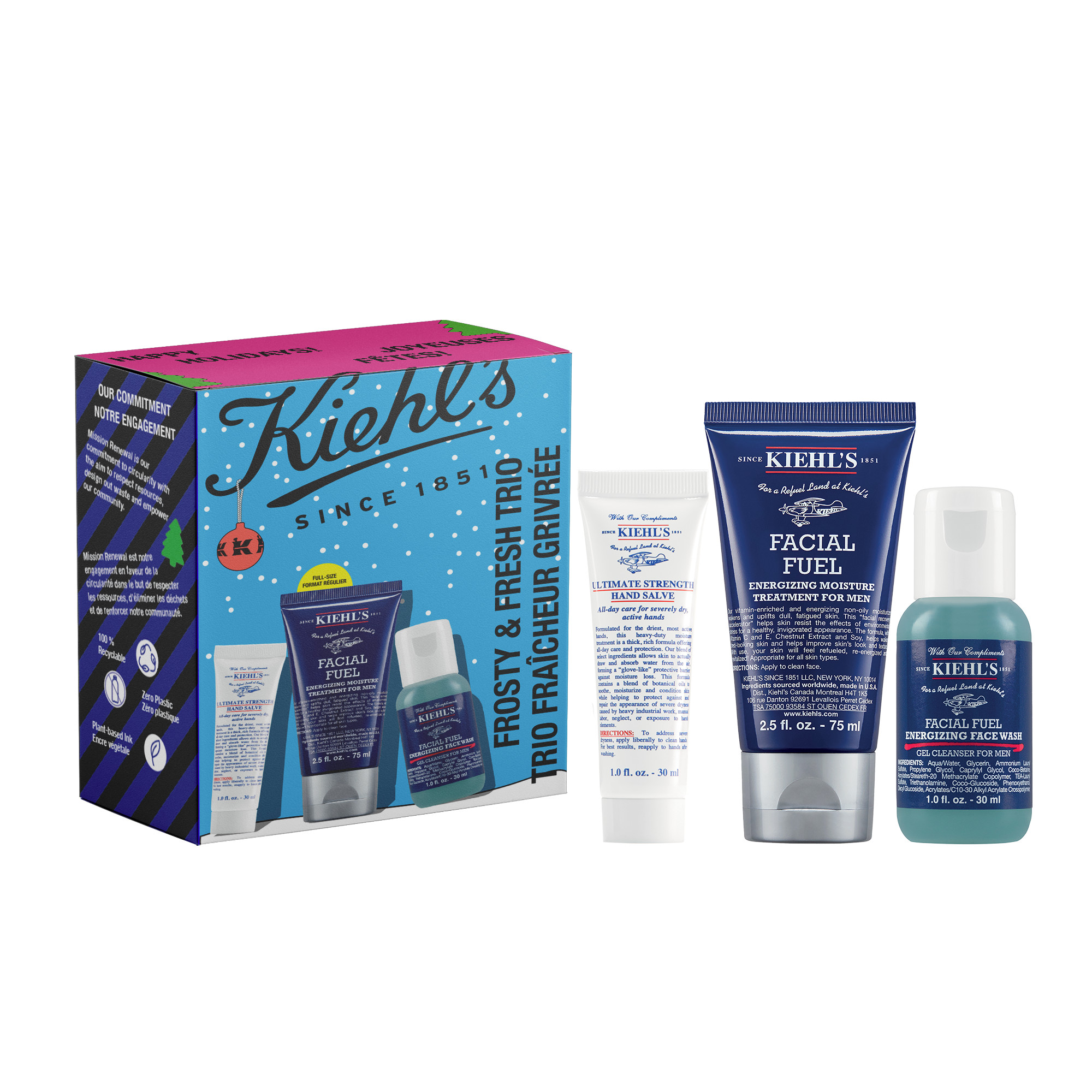 Frosty & Fresh Trio Gift Set - Kiehl's | Kiehls (CA)