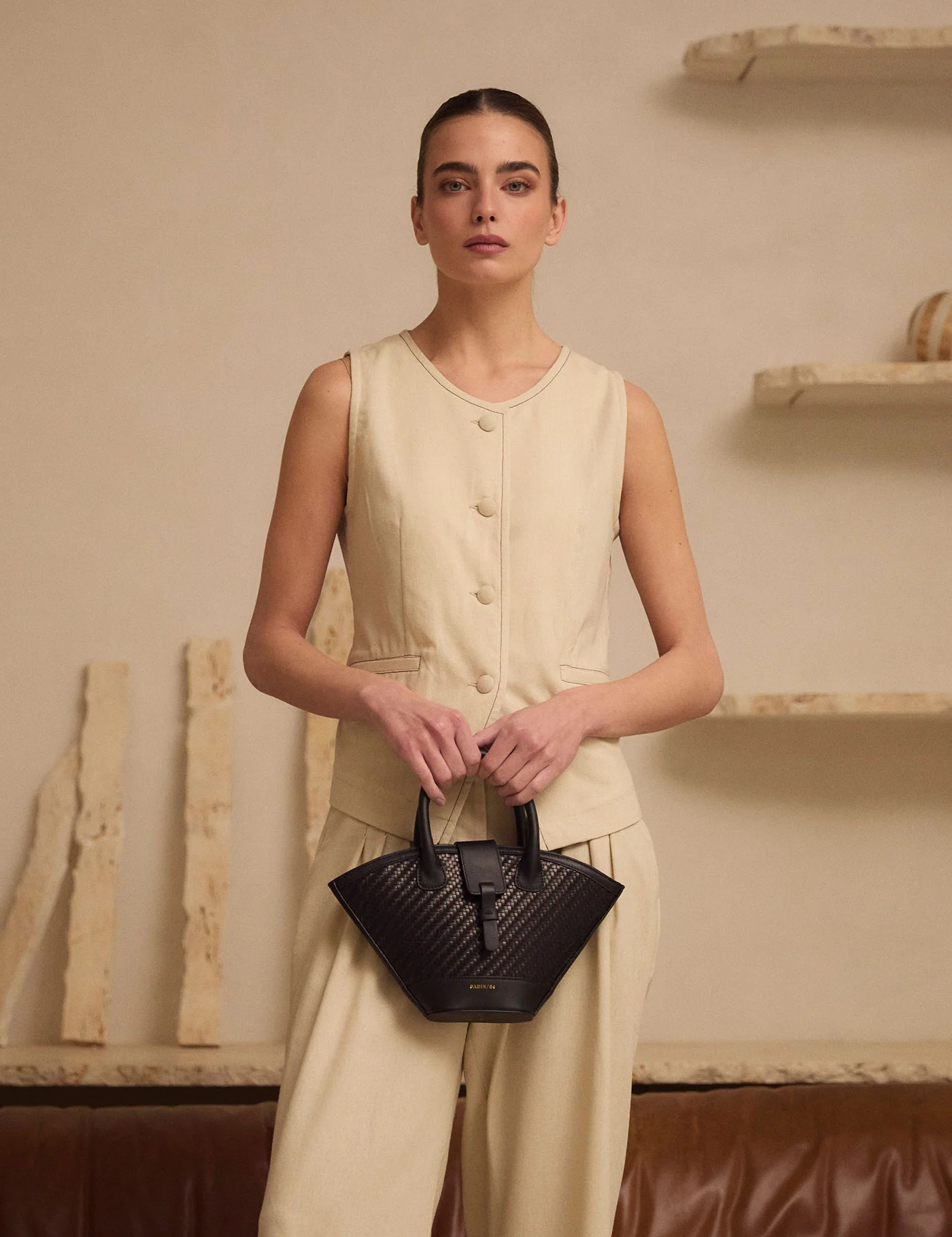 Bolso Mini Lumière Provence Black by PARIS/64 | PARIS/64