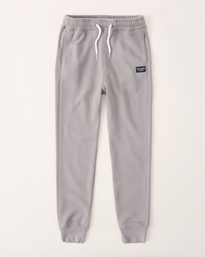 girls fleece jocktag joggers | girls new arrivals | Abercrombie.com | Abercrombie & Fitch (US)