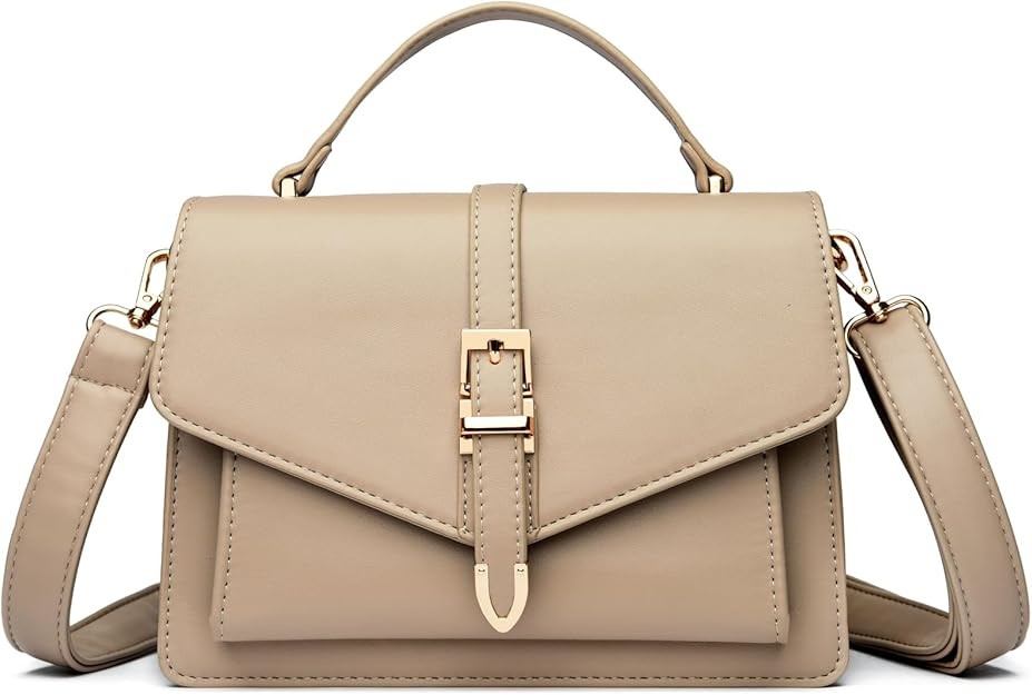 Travistar Crossbody Bags for Women - Small Cross Body Purse Leather Top-handle Handbags Trendy Sh... | Amazon (US)