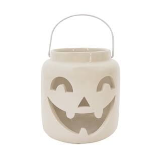 5" White Jack-O-Lantern Candle Holder by Ashland® | Michaels Stores