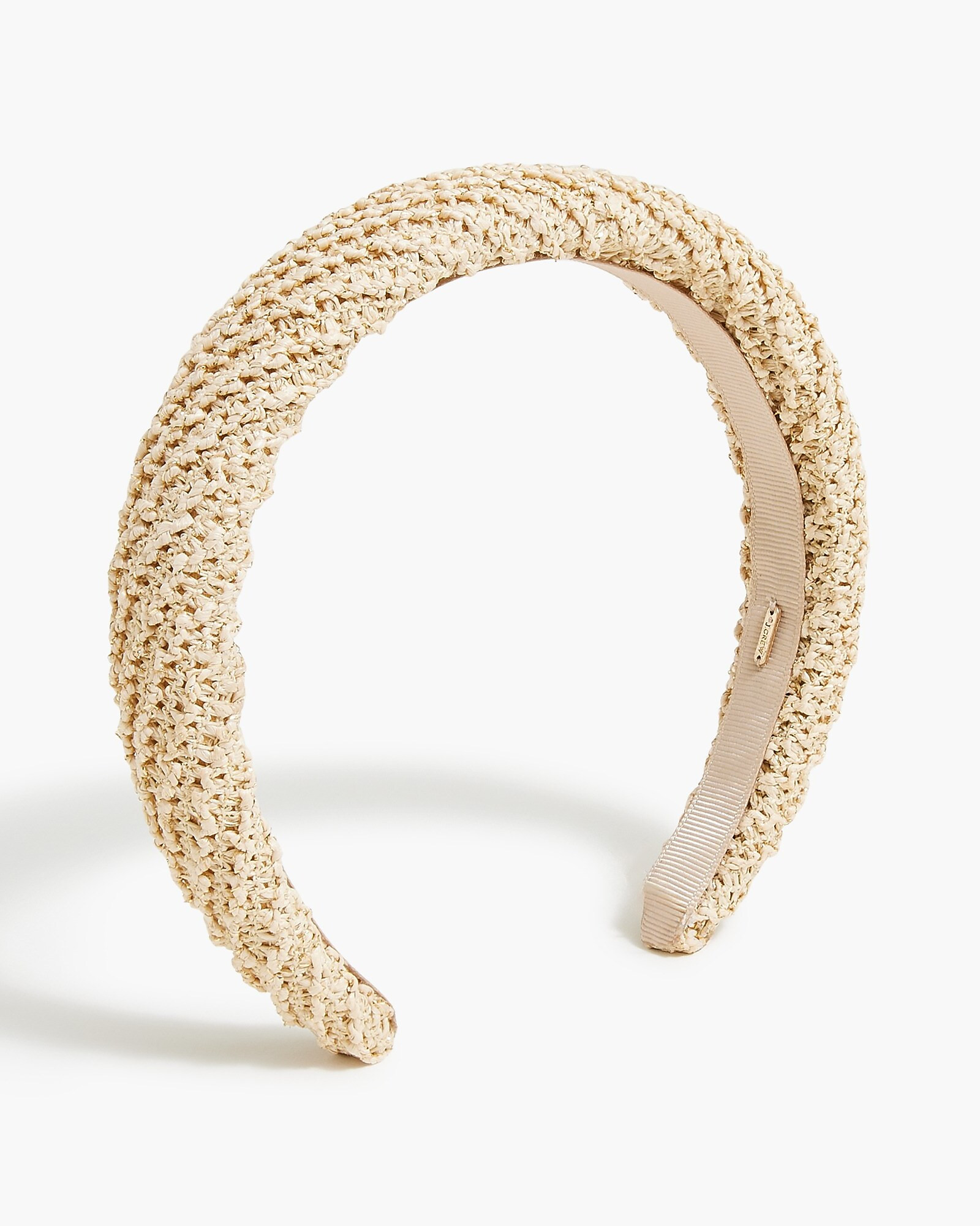 Woven puff headband | J.Crew Factory