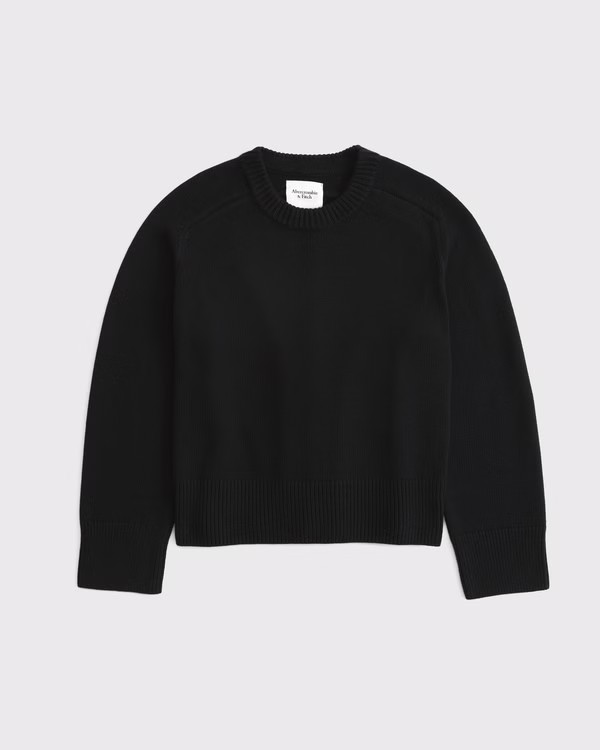 The A&F Madeline Crew Sweater | Abercrombie & Fitch (US)