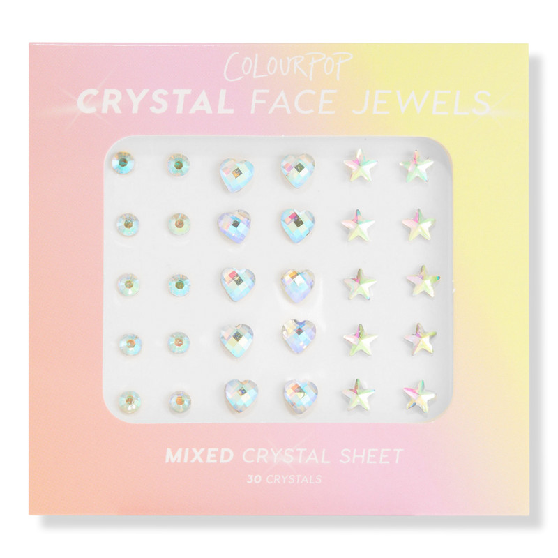 Mixed Crystal Reusable Face Jewels | Ulta