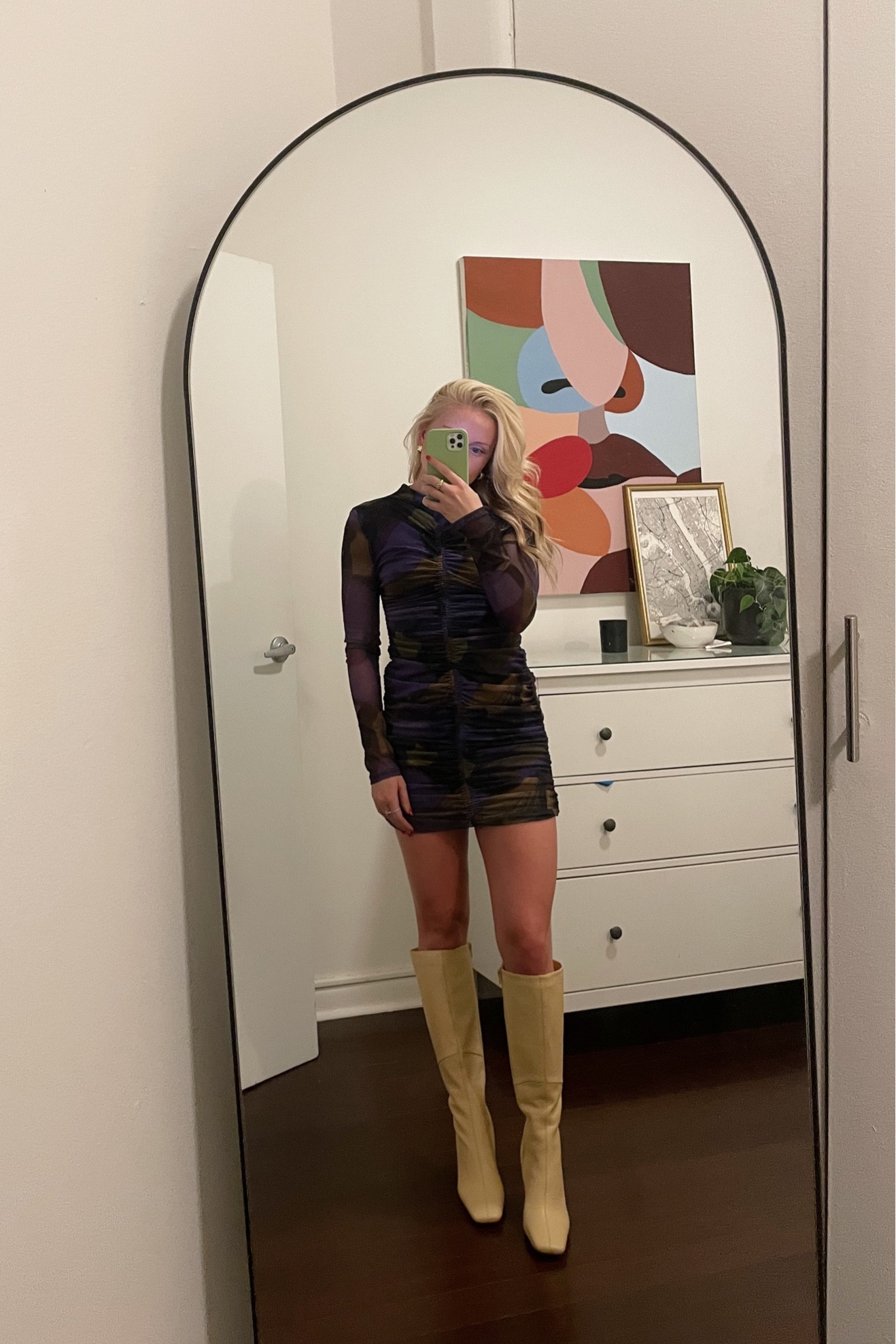 Almost a direct replica of a mesh dress from Ganni, but not even half the price. From Zara, but linked similar options! 
Dress code: 5039/825

#LTKstyletip #LTKSeasonal #LTKunder100