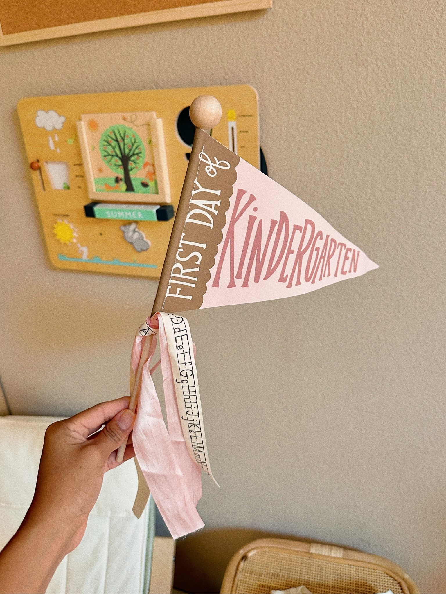 First Day of Kindergarten pennant flag 
💖💖💖

back to homeschool
Back to school
Kinder
Prek
School decor


#LTKkids #LTKBacktoSchool #LTKfamily