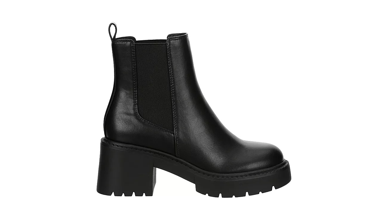 Madden Girl Womens Tianna Chelsea Boot - Black | Rack Room Shoes