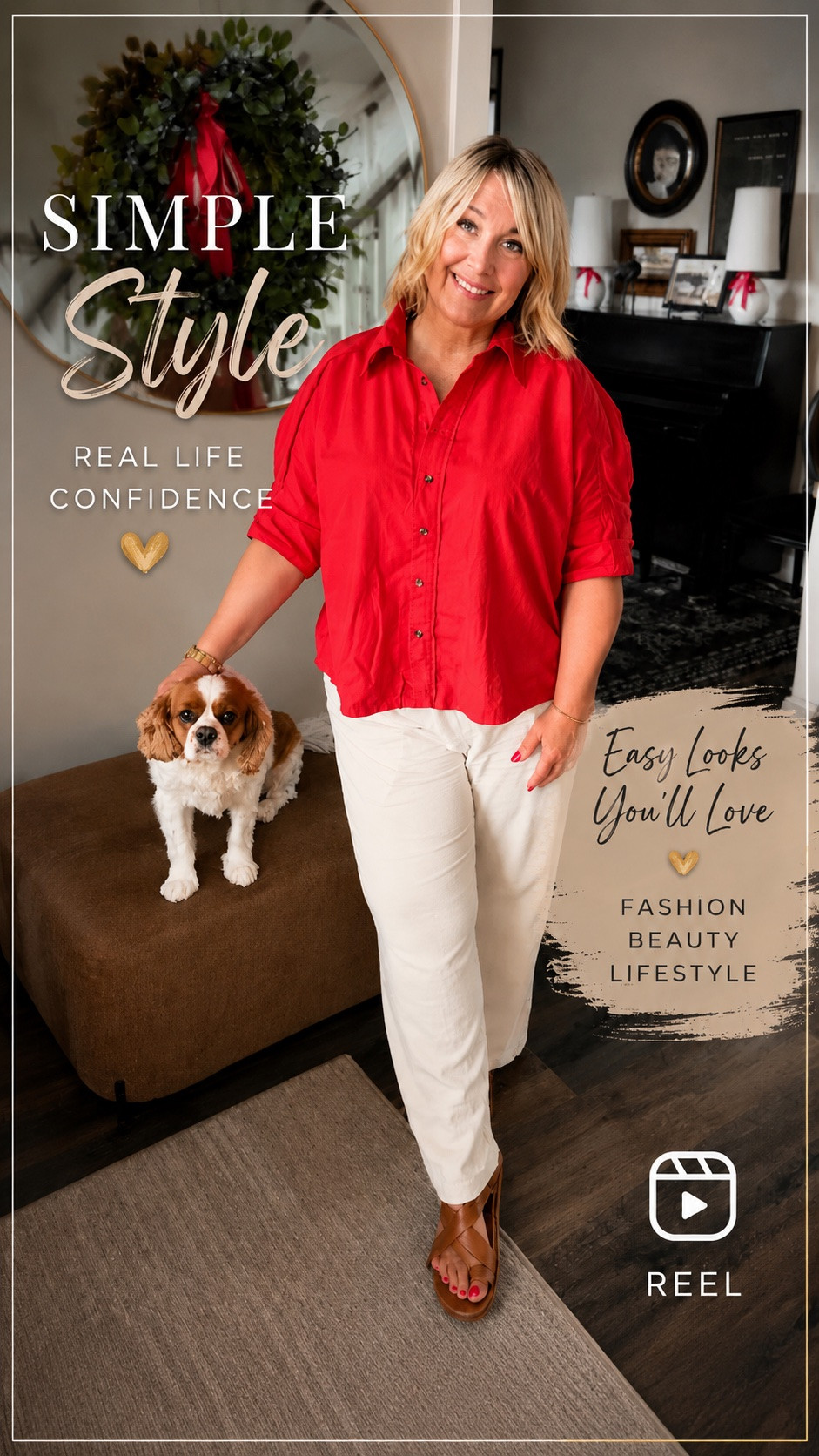 Linen-blend wide leg pants paired with an oversized blouse create the kind of outfit that feels just as good as it looks. Comfortable, breathable, and polished enough for everyday moments.
-
midsize fashion over 50, midsize style inspiration, over 50 fashion, linen blend pants, wide leg pants outfit, oversized blouse outfit, casual chic style, effortless summer fashion, women over 50 style, midsize outfit ideas, elevated basics, comfortable fashion for women, everyday style inspiration, classic summer wardrobe, neutral outfit ideas, mature fashion influencer, relaxed fit clothing, timeless fashion over 50, breathable summer outfits, casual linen looks