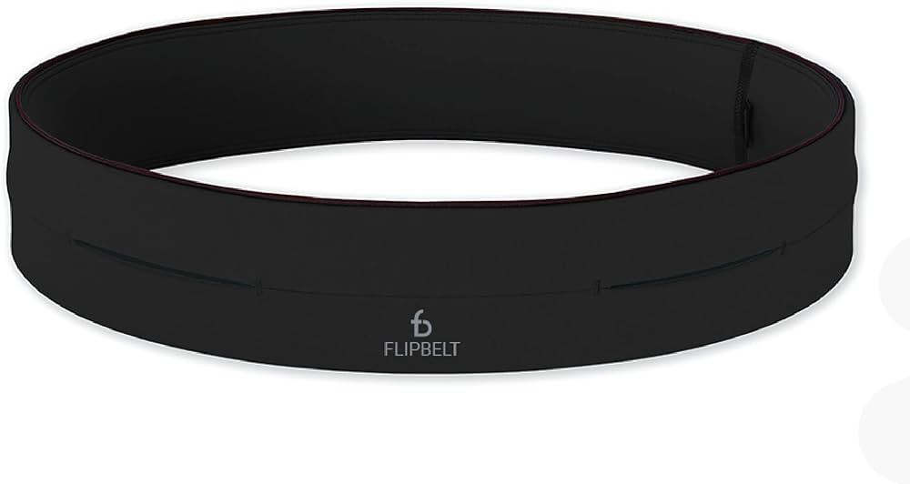 FlipBelt Classic Running Belt, Running Fanny Pack for Women and Men, Non Chafing Waist Band Pack ... | Amazon (US)