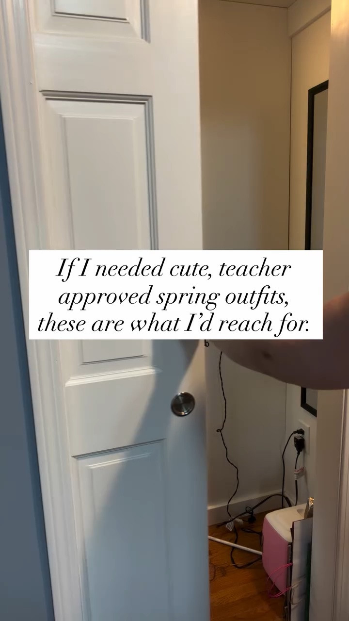 Cute spring work outfits… but still realistic enough to survive a full school day 🌸 like and comment SPRING for links!

These are the kinds of outfits I actually gravitate toward when I want to feel comfortable, put together, and able to move around all day without thinking about my clothes 🤍