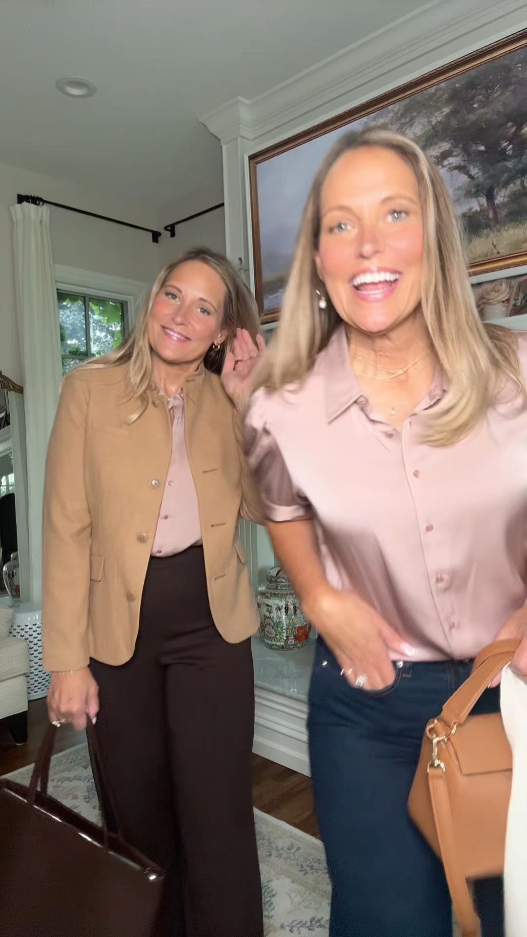We love @Quince for sophisticated styling at an affordable price point. Which style do you prefer? Tegan = 1st look or Tiffany = 2nd look.
#quincepartner @Quince