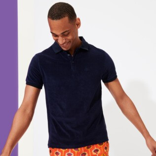Men Terry Cloth Polo Shirt Solid | Vilebrequin (US)