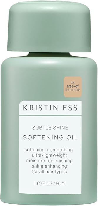 Kristin Ess Softening & Smoothing Lightweight Hair Oil - Treat + Moisturize for Shiny Hair - Colo... | Amazon (US)