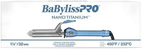 BaBylissPRO Nano Titanium Spring Curling Iron | Amazon (US)