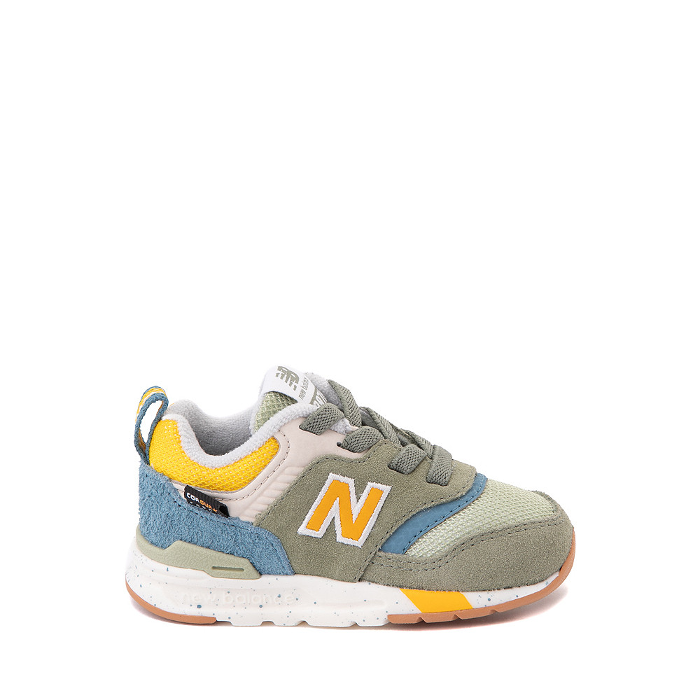 New Balance 997H Athletic Shoe - Baby / Toddler - Olive / Blue / Yellow | Journeys