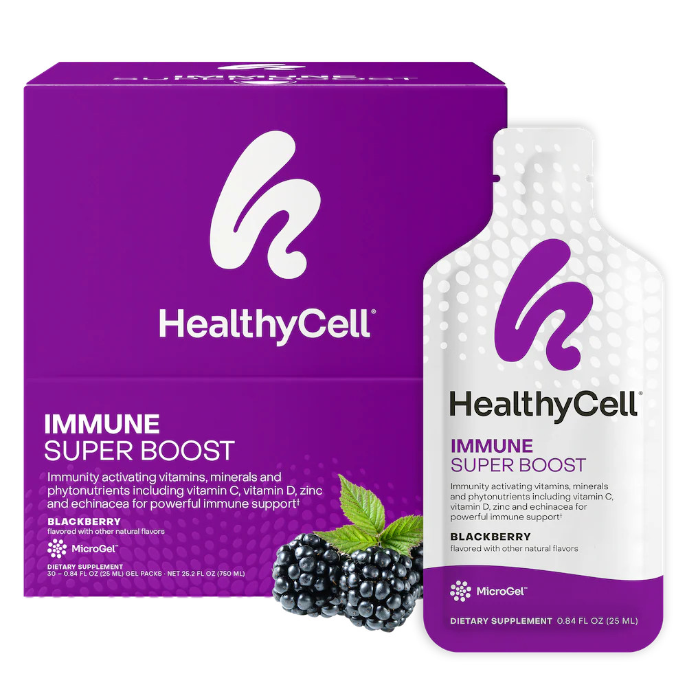 Immune Super Boost - 1 Box | 30 gel packs | Healthycell