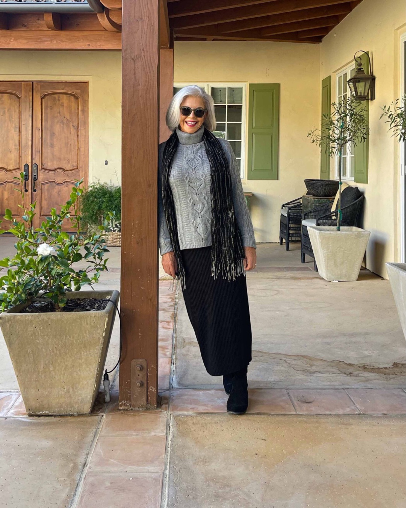 Quinn Cashmere Turtleneck Sweater , Eileen Fisher Skirt

#cashmeresweater #knitwear #sweaterskirt 

#LTKSeasonal #LTKHoliday #LTKstyletip