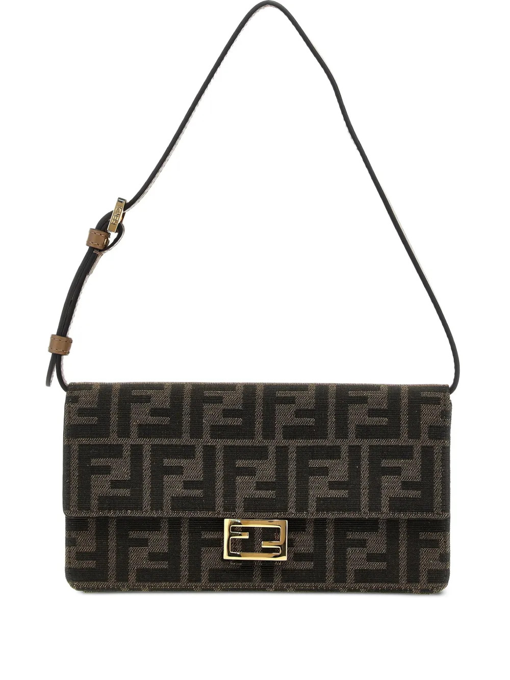 FF Baguette jacquard flap wallet | Farfetch Global