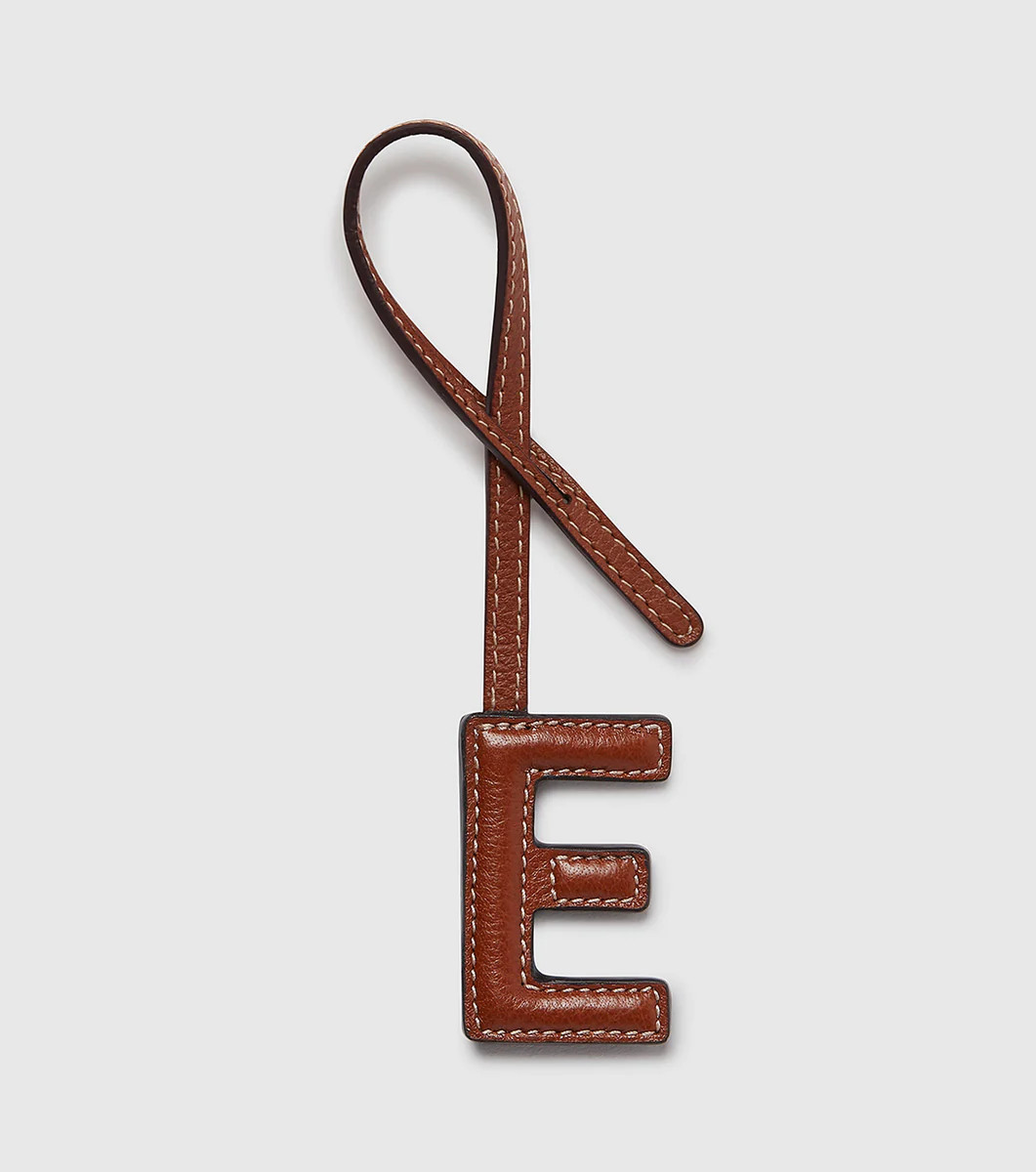 Alphabet Charm in Cognac | Westman Atelier | Westman Atelier