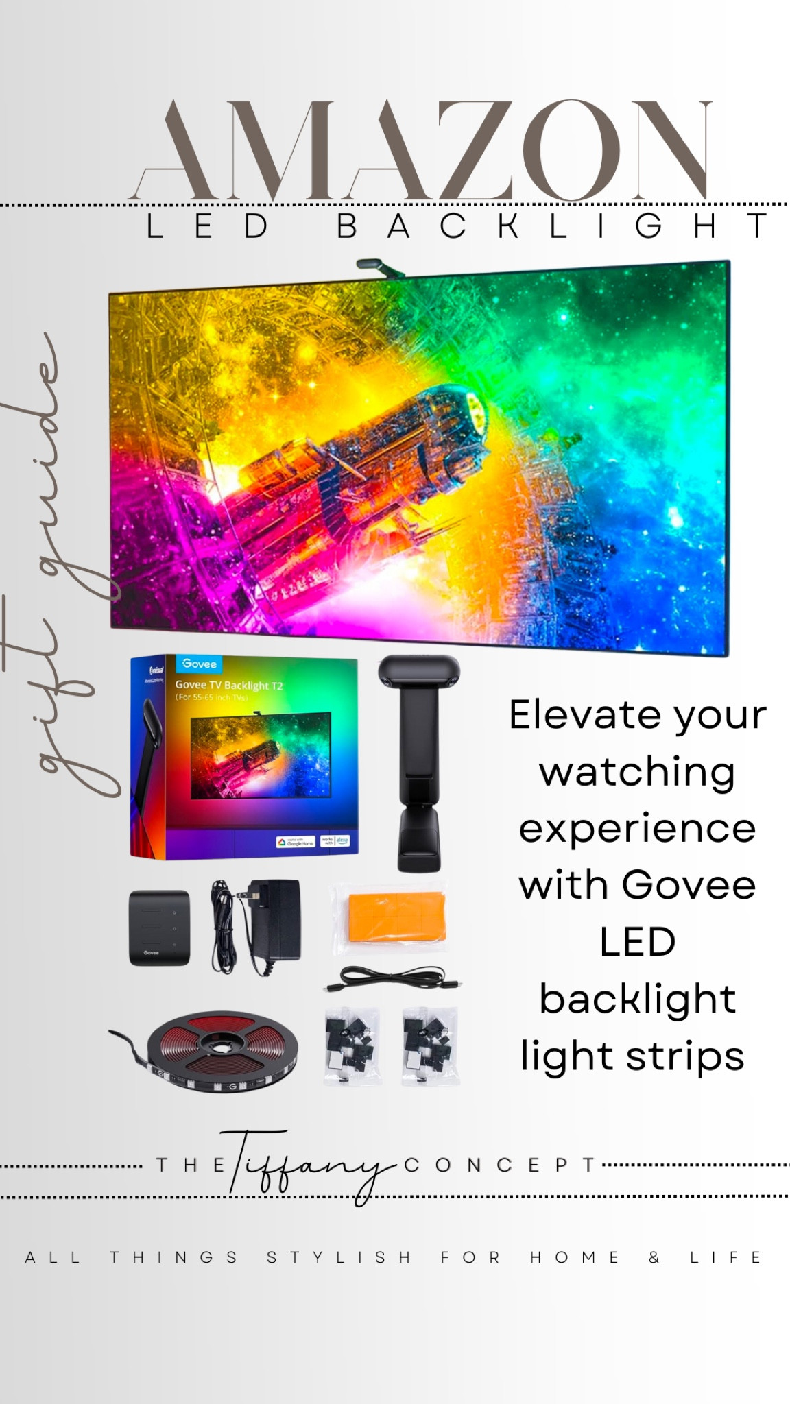 Elevate your watching experience with the Govee LED backlight light strips. On sale right now for an additional $30 off! 

#LTKHome #LTKGiftGuide #LTKSaleAlert
