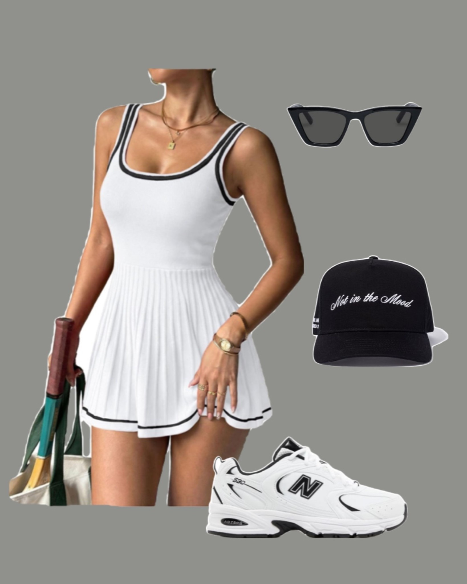 Amazon tennis dress, Amazon athletic dress, Amazon sporty chic outfit, Amazon tennis outfit women, tennis dress Amazon find, white pleated tennis dress, Amazon pickleball outfit, Amazon golf outfit women, Amazon active dress, tenniscore outfit Amazon, preppy sporty outfit Amazon, Amazon summer dress, Amazon athleisure outfit, New Balance sneakers Amazon, Amazon everyday outfit

#LTKActive #LTKfitnessgoals