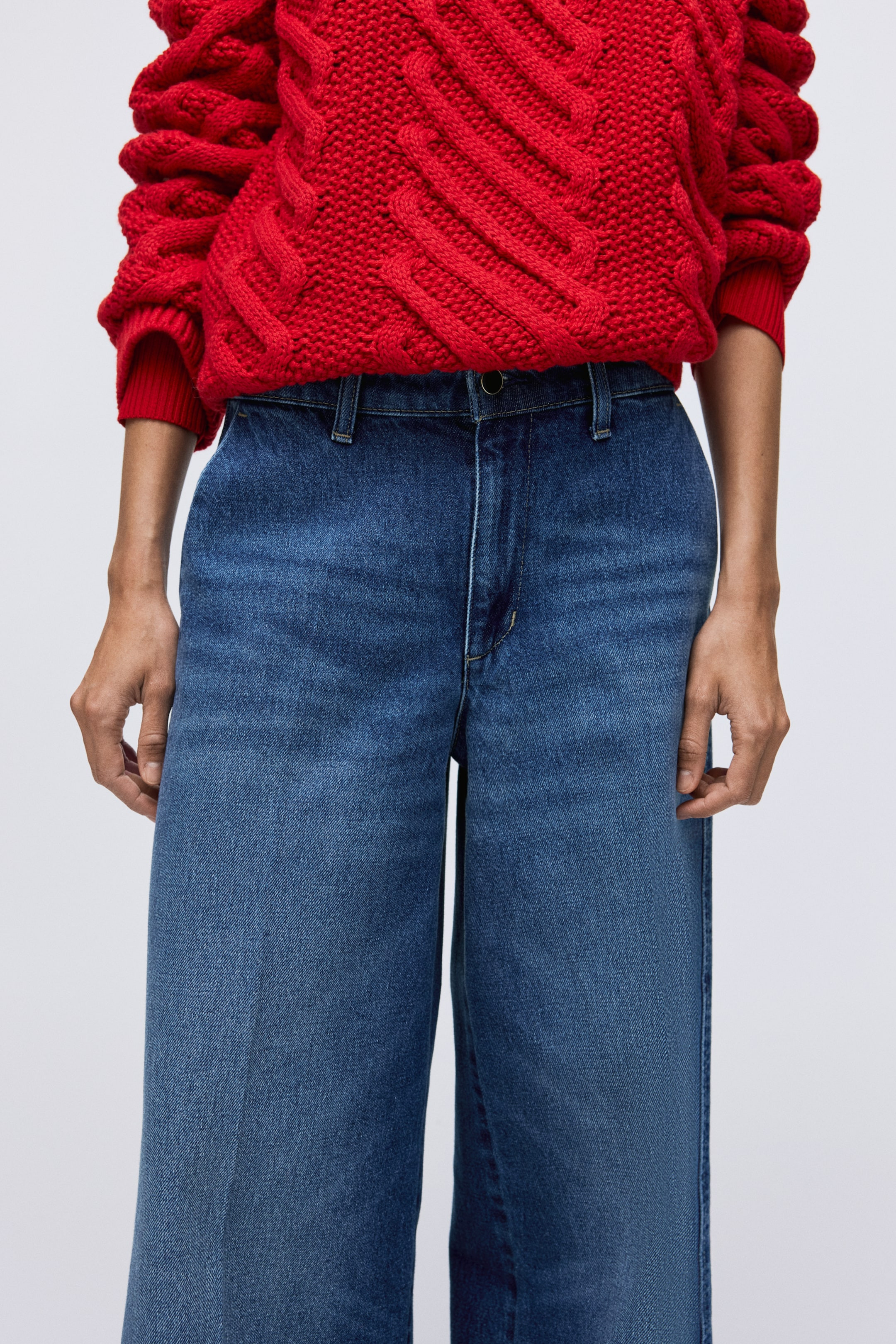 Super Wide High Jeans | H&M (US + CA)