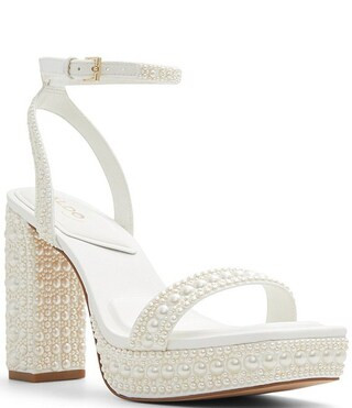 Lulu Pearl Platform Dress Sandals | Dillard's