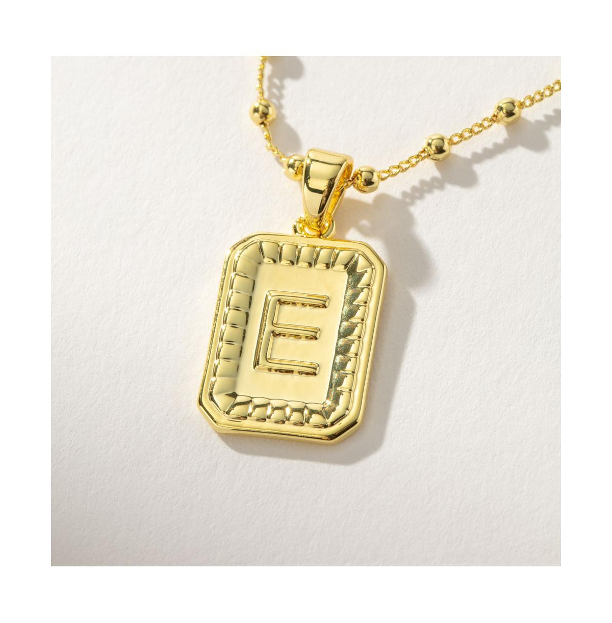 Uncommon James 14k Gold-Plated Sur Initial Necklace - Gold e | Macy's