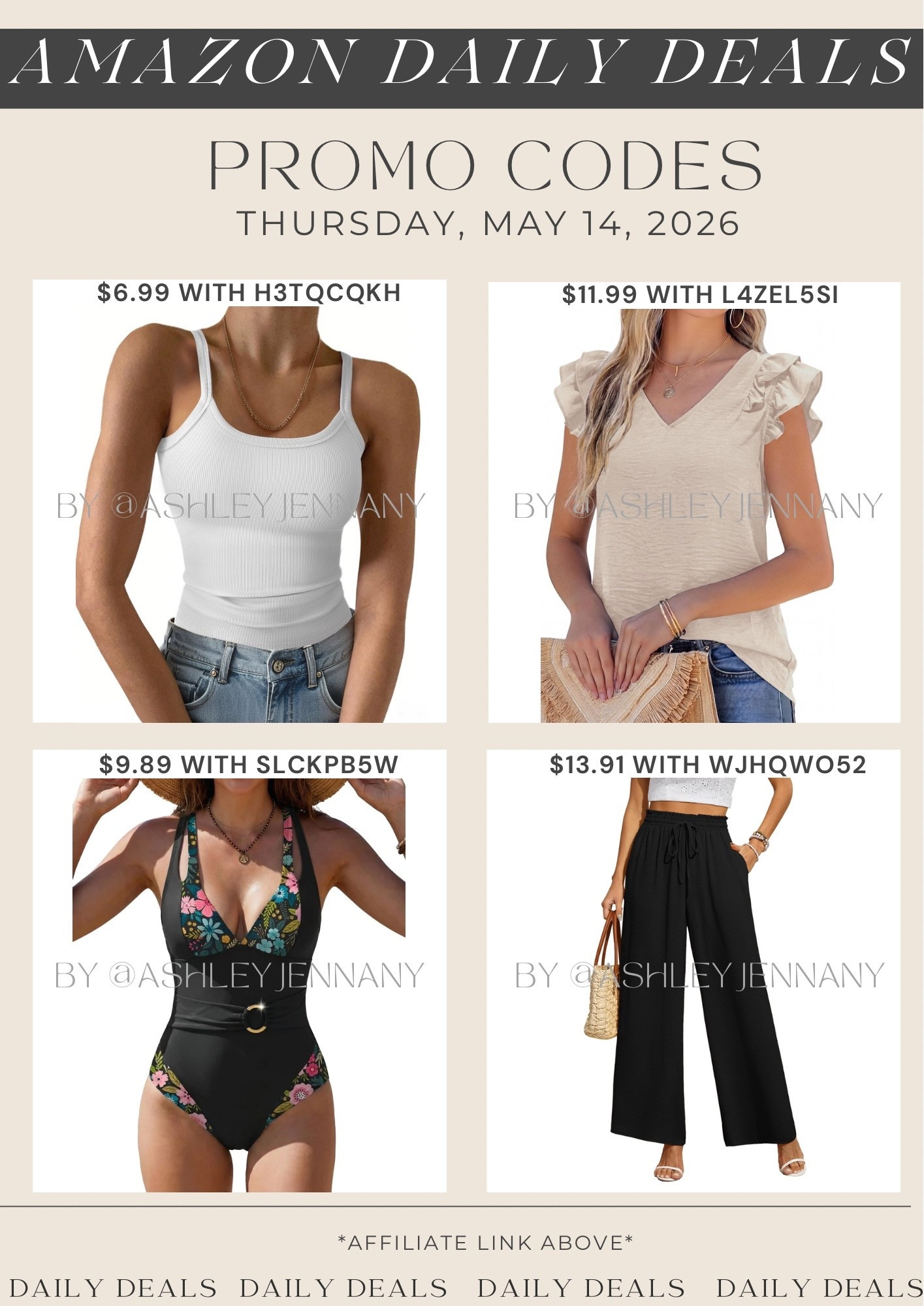 Amazon deals

#LTKSaleAlert #LTKMidsize #LTKootd