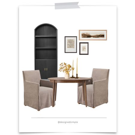 Hearth and hand at Target, new hearth & hand, new furniture at target, neutral furniture, arched cabinet, slipcovered dining chairs, wood coffee table

#LTKSeasonal #LTKstyletip #LTKhome