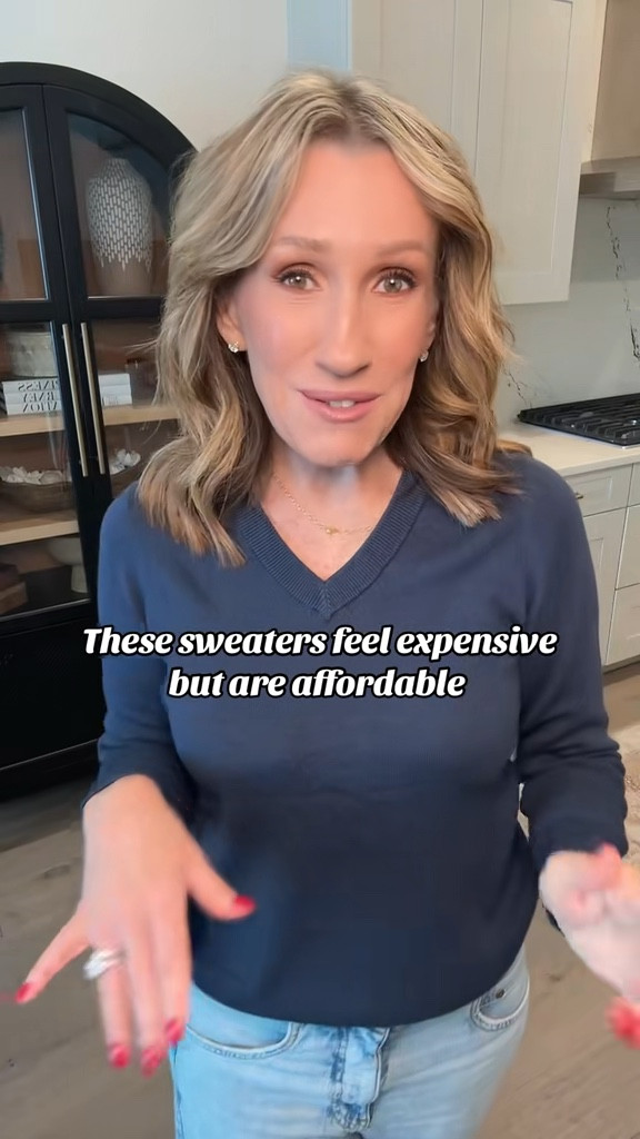 As a former boutique owner, I am so impressed with the quality of these sweaters.  They feel expensive but actually very affordable. I have so many different colors. They are such a wardrobe classic. I am in a size small.

#LTKOver40 #LTKootd